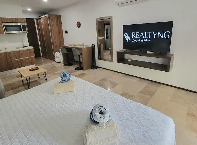 Apartamento Moderno, Ubicación Y Amenidades, Todo En Uno Playa del Carmen